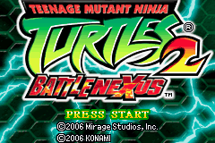 Teenage Mutant Ninja Turtles Double Pack screenshot 3 for GameBoy Advance